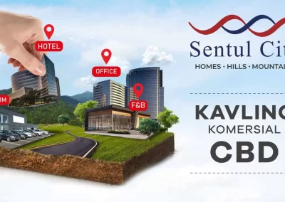 Kavling Komersial CBD Sentul City